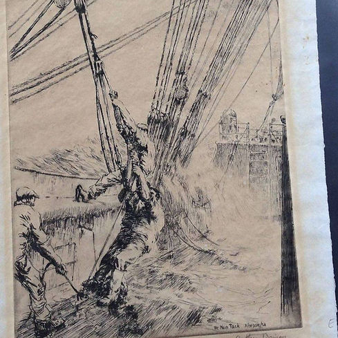 Etching before conservation