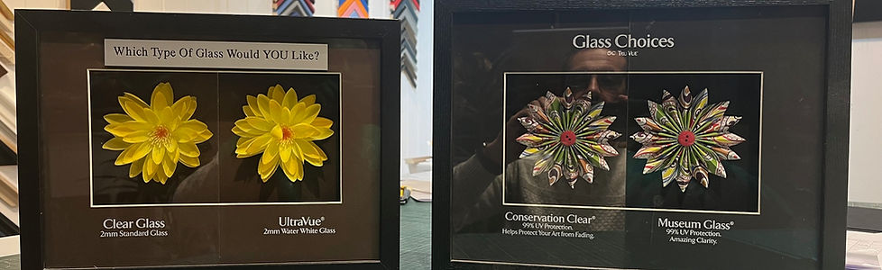 Comparison of standard, conservation and museum glazing options